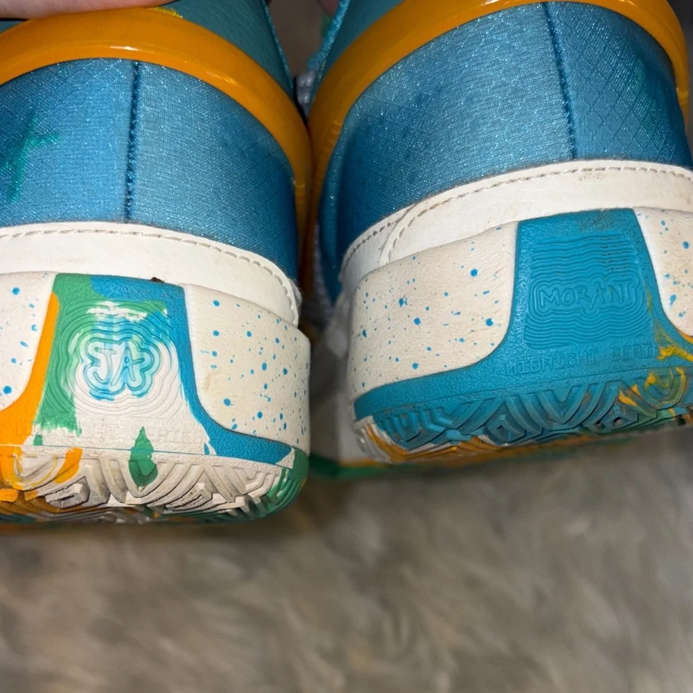 Nike Ja 1 GS sundial  - Blue, Green, White
